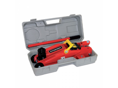 Домкрат гидравлический подкатной 2т. (высота подъёма 305мм) (в кейсе) AUTOPROFI