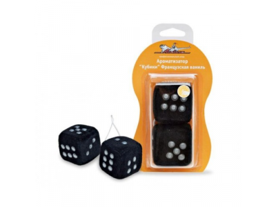 Ароматизатор воздуха подвесной AIRLINE "Кубики" французкая ваниль