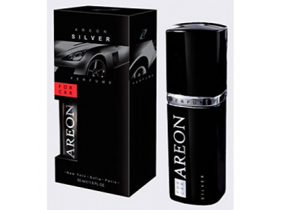 Ароматизатор воздуха спрей AREON "PERFUME SILVER" 50 ml Премиум-класса