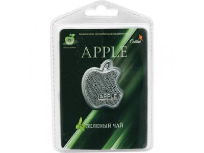 Ароматизатор воздуха на дефлектор AZARD "APPLE" Зеленый чай
