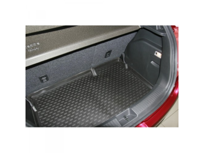 Коврик в багажник MAZDA 2 2007->, хб. (полиуретан)