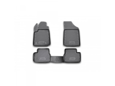 Коврики в салон CITROEN C3 2002-2009, 4 шт. (полиуретан)