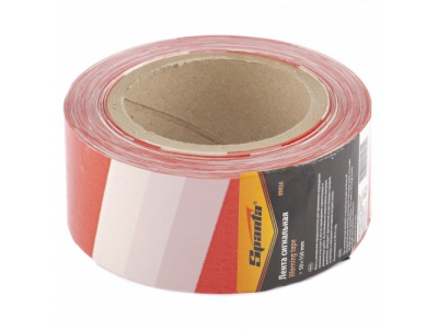 Лента сигнальная, 50 мм х 150 м Sparta