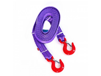 Буксировочный ремень 4/6 т 4.5 м (а/м до 2 т) Крюк/Крюк, Tplus