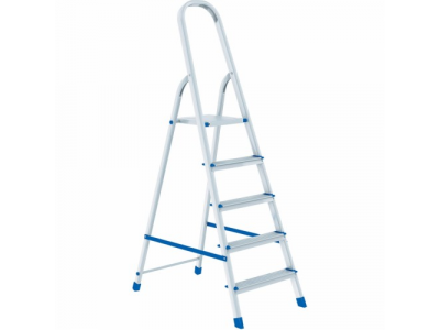 Стремянка, 5 ступеней, алюминиевая // СИБРТЕХ // Pоссия