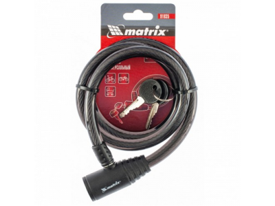 Замок тросовый универсальный, 12 х 960 мм Matrix