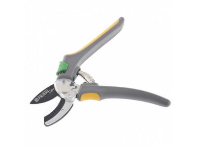 Секатор с наковальней, обрезиненные рукоятки Luxe Palisad