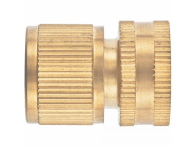 Соединитель латунный быстросъемный, внутренняя резьба 1/2", аквастоп PALISAD
