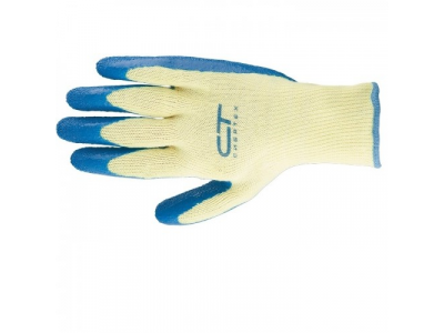 Перчатки х/б 10 класс, латексное рельефное покрытие, M // СИБРТЕХ