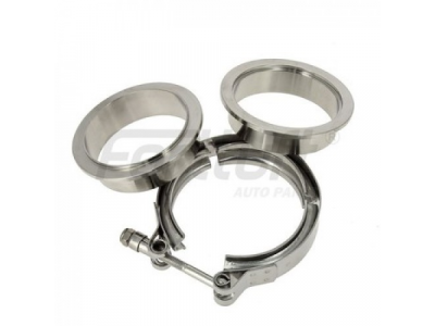 Fortluft Хомут V-Band с фланцами 63мм