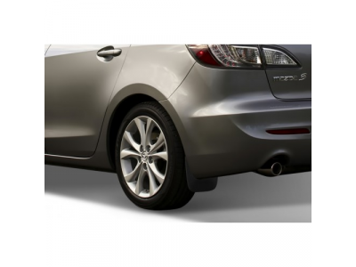 Брызговики задние MAZDA 3, 08/2009-2011 сед. (полиуретан)