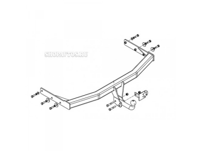 Фаркоп на Great Wall Hover H2 SUV 2003-2009гг.