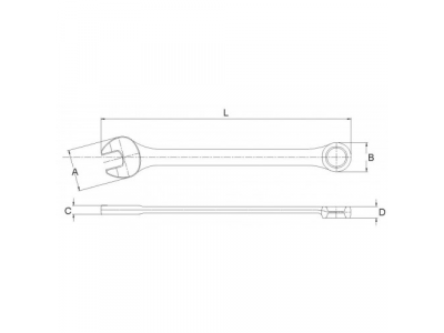 Ключ комбинированный 33мм