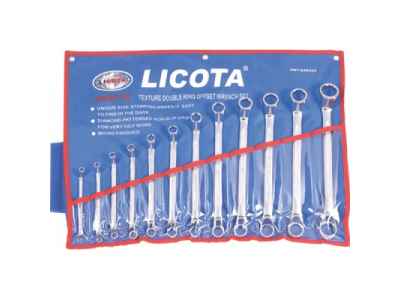 Набор ключей накидных 75гр. 12пр., 6-32мм