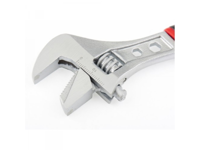 Ключ разводной, 150мм, переставная губка , 2-х комп. рукоятка// MATRIX