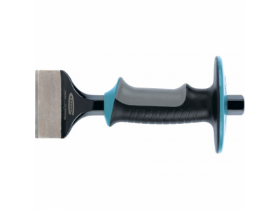 Зубило-конопатка, 215х70 мм, трехкомпон. эргоном. рук-ка,защитный протектор,антикорроз.покр.//GROSS