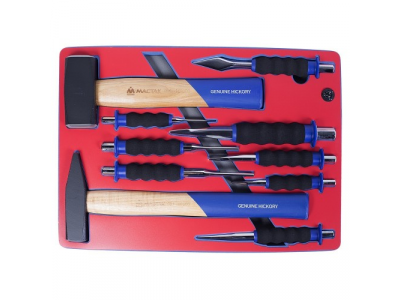 Набор ударно-режущего инструмента, ложемент, 10 предметов, МАСТАК