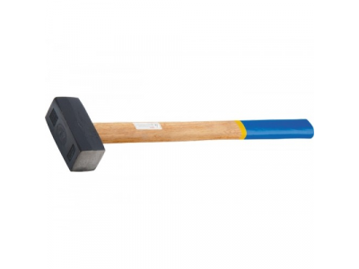 Кувалда, 4000 г, кованая головка, деревянная рукоятка// СИБРТЕХ