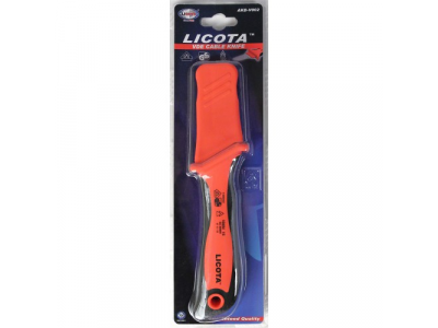 Нож электрика для снятия изоляции VDE 1000В, с прямым лезвием