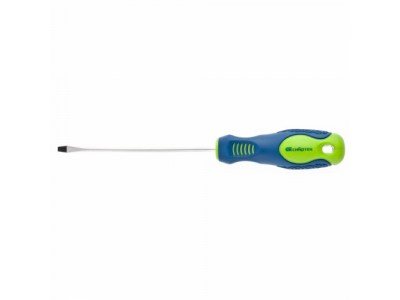 Отвертка, SL3,0 х 100 мм, CrV, 2-х компонентная рукоятка //Сибртех