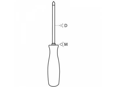 Отвертка усиленная SL8.0, 150 мм