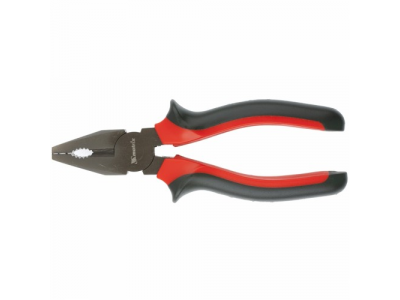 Плоскогубцы Black Nickel, 200 мм, комбинированные, двухкомпонентные рукоятки// MATRIX