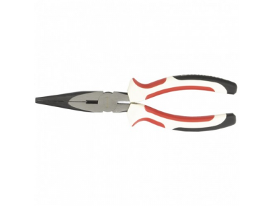 Длинногубцы прямые Premium, 200 мм, трехкомпонентные рукоятки Matrix