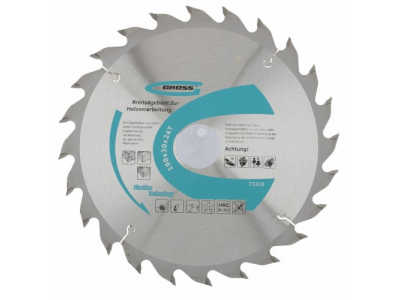 Пильный диск по дереву 190 x 30 x 24Т GROSS