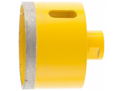 Сверло алмазное по керамограниту, 82 мм, мокрая резка, М14 Denzel