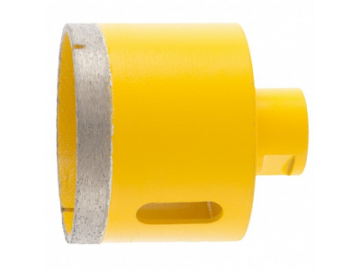 Сверло алмазное по керамограниту, 75 мм, мокрая резка, М14 Denzel