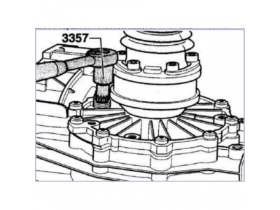 Головка для масляной пробки VW-Audi с трансмиссией ZF М16
