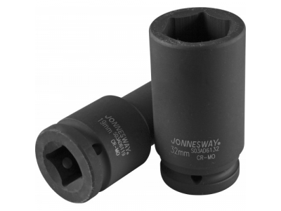 Головка торцевая ударная глубокая 3/4"DR, 36 мм, S03AD6136 JONNESWAY