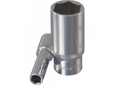 Головка торцевая шестигранная глубокая 3/8" DR 17мм, Ombra 138117