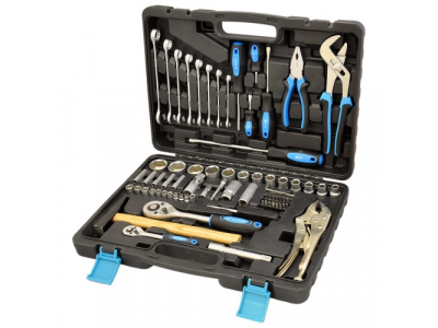 Набор инструмента 72 предм. 1/2" 1/4"DR, CrV