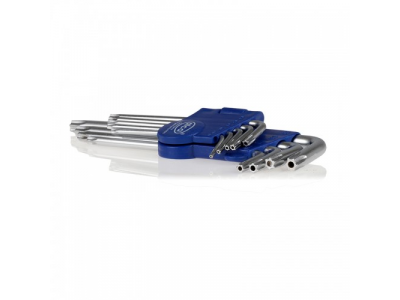 Набор звездочек 9 ед.(в обойме)с отверстием для специальных гаек