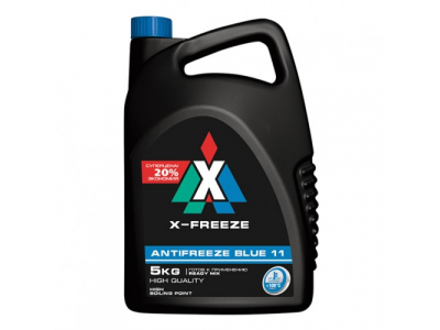 Антифриз X-FREEZE Blue 5кг