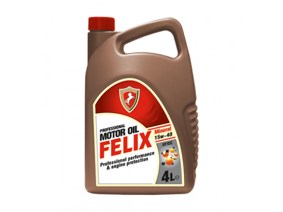 Масло мот. FELIX Mineral 15W40 мин. 4л SF/CC