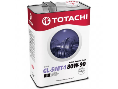 Масло трансмиссионное TOTACHI Extra Hypoid Gear GL-5 минерал. 80W90 4л