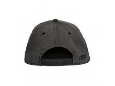 Бейсболка пилота Audi Quattro Unisex Cap, Flat Brim, Grey