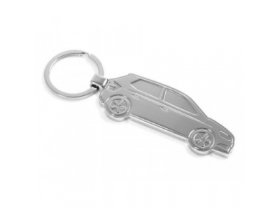 Металлический брелок Skoda Fabia Metall Keyring with chip