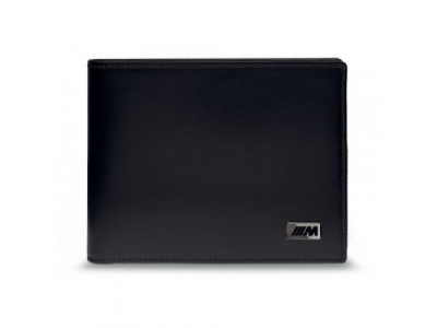 Кожаное портмоне BMW M Wallet without Coin Compartment, Black