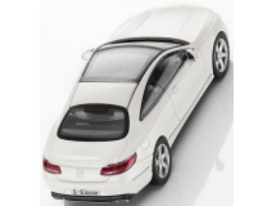 Модель автомобиля Mercedes S-Klasse, Coup? 1/43 White, артикул B66961239
