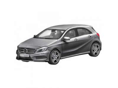 Модель Mercedes-Benz A-Class AMG 2012, Mountain Grey, Scale 1:18, артикул B66960125
