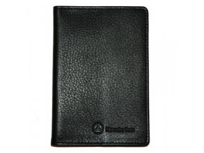Обложка для паспорта Mercedes Passport Cover, Black, артикул B66950891