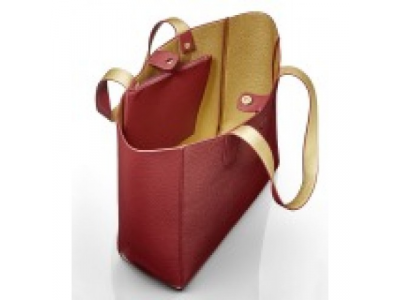 Сумка для покупок Mercedes-Benz Shopper, Red / Gold-coloured