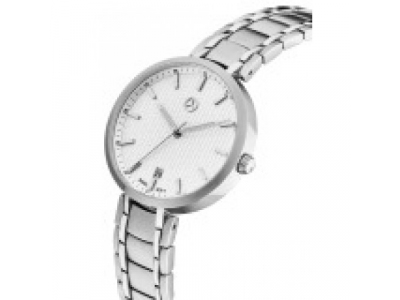 Женские наручные часы Mercedes-Benz Women’s Watch, Business Lady, Silver-coloured / White