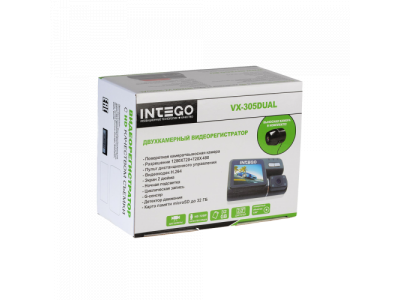 Видеорегистратор VX-305DUAL Выносная камера