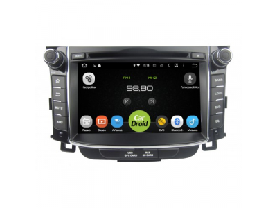 Штатная магнитола CarDroid RD-2004 для Hyundai i30 2, 2012, GD